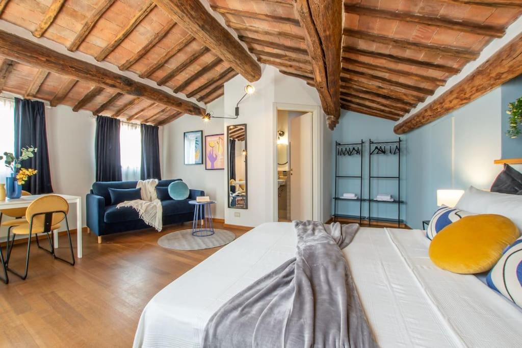 Mimosa- Loft Elegante Con Terrazza Nel Centro Di Siena Appartement Buitenkant foto